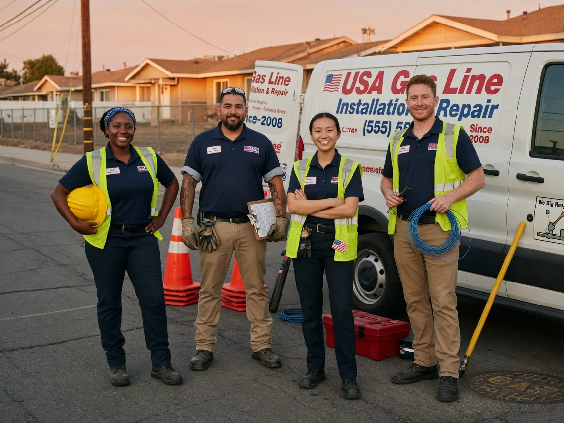 Gas Line Installation company in Bynum, TX